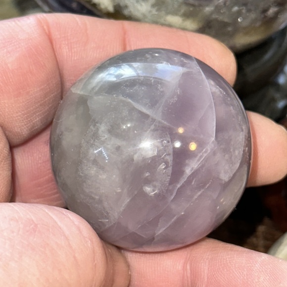 Rainbow Fluorite Crystal Sphere! - Picture 8 of 8